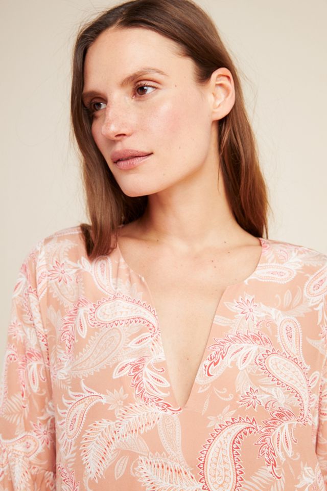 Bernadette Silk Maxi Dress | Anthropologie