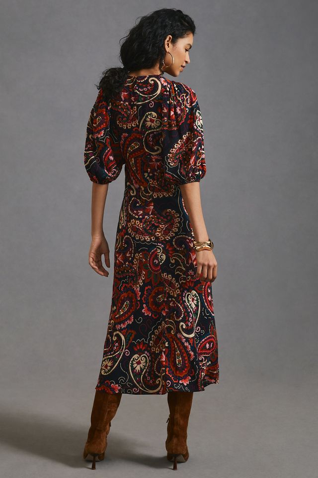 Kachel Puff Sleeve Dress Anthropologie