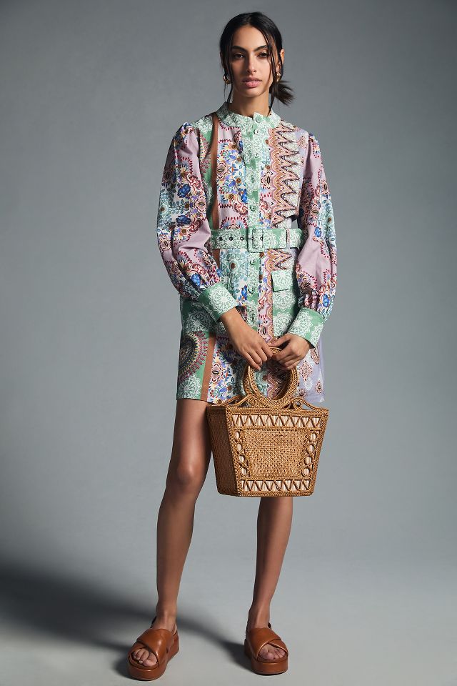 lijst Overtuiging vredig Kachel Buttondown Mini Dress | Anthropologie