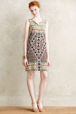 anthropologie swing dress