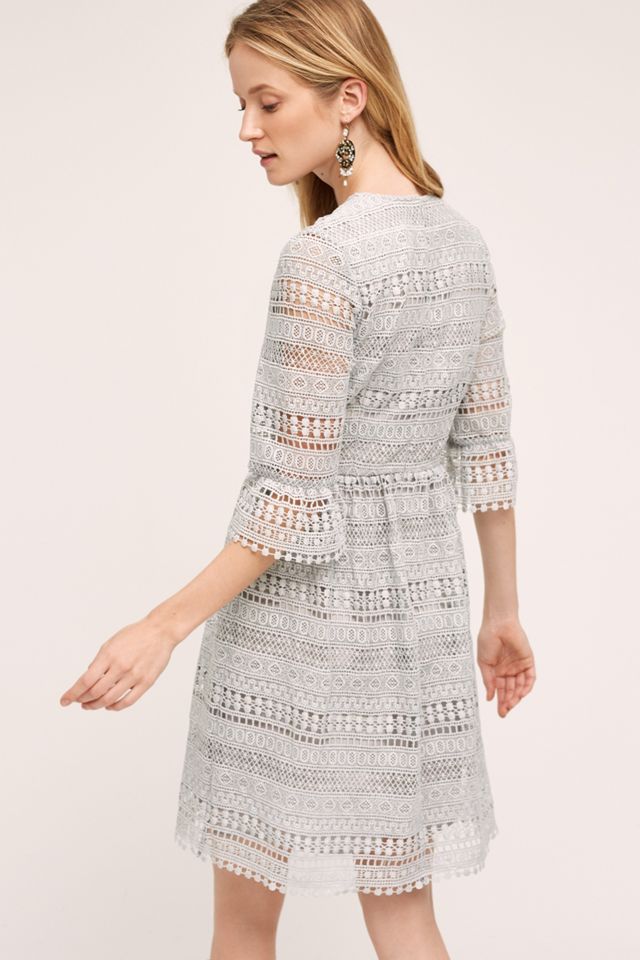 Folie Lace Dress, Grey #1
