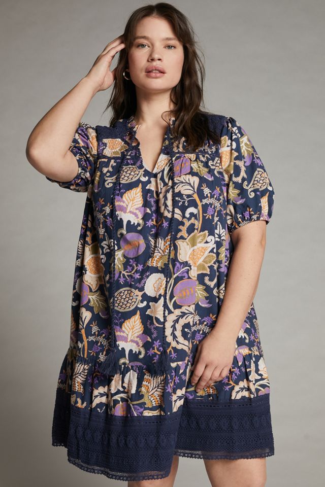 Fiore Lace Tunic Dress | Anthropologie