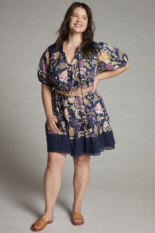 Fiore Lace Tunic Dress | Anthropologie