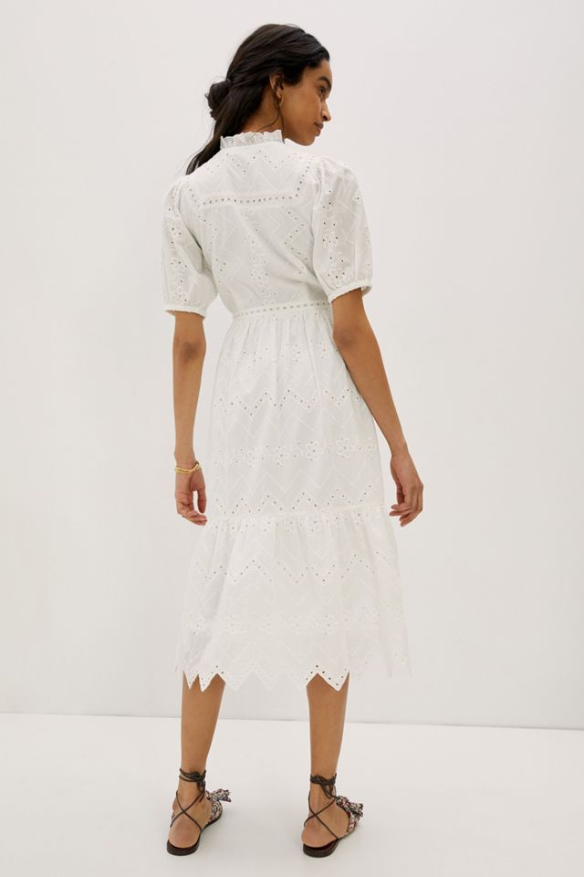 Cymbeline Eyelet Maxi Dress #4