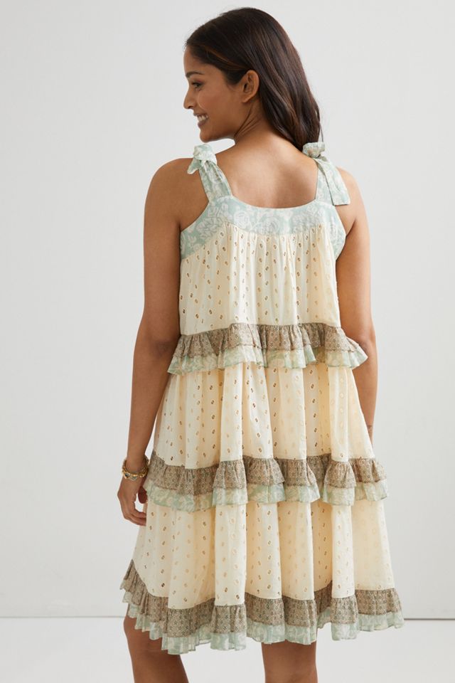 Effie Eyelet Mini Dress #3