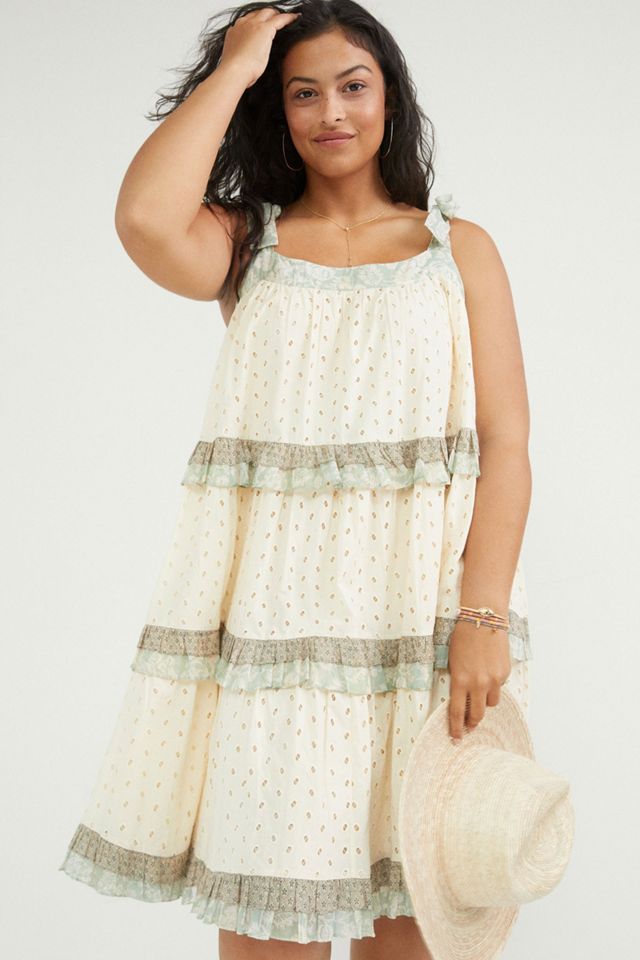 Effie Eyelet Mini Dress #6