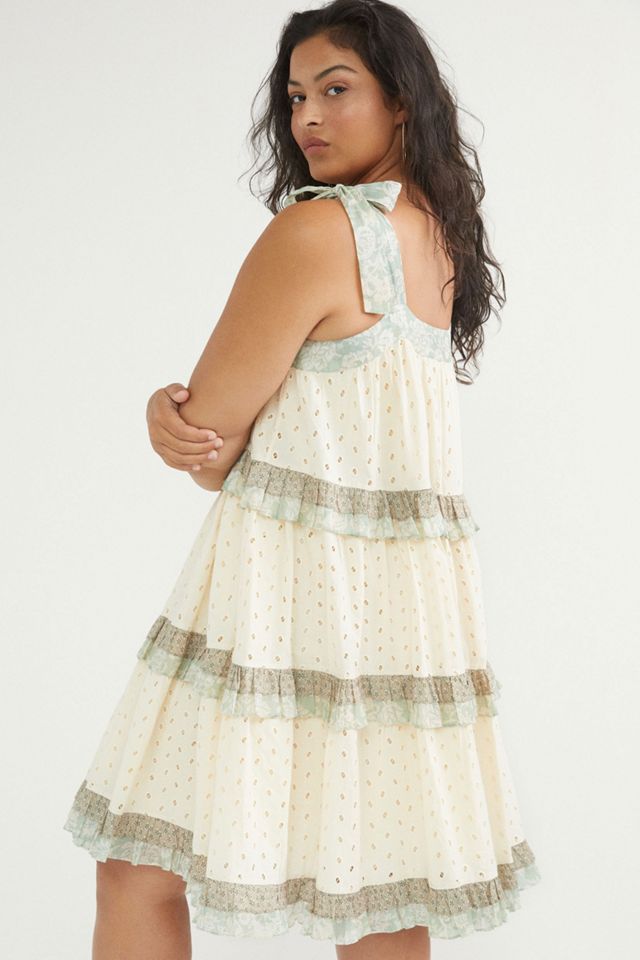 Effie Eyelet Mini Dress #7
