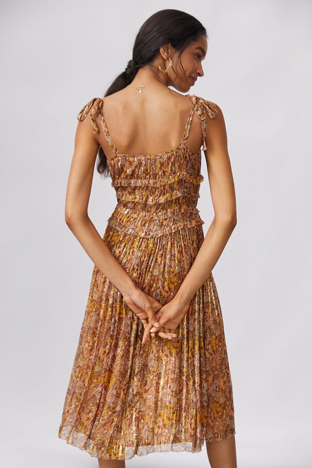 Let Me Be Shimmer Midi Dress #7