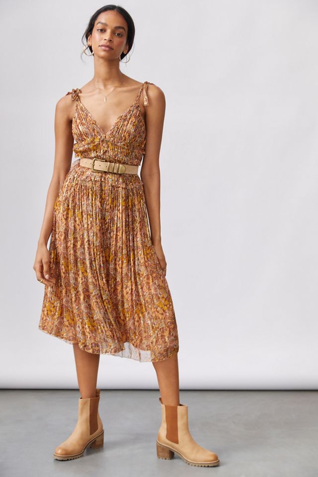 Let Me Be Shimmer Midi Dress #3