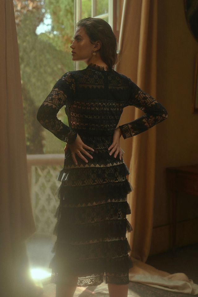 Lace Midi Dress #1