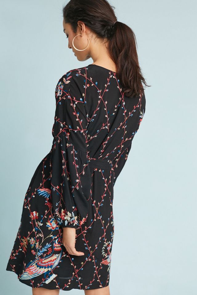 Bird Embroidered Dress #2