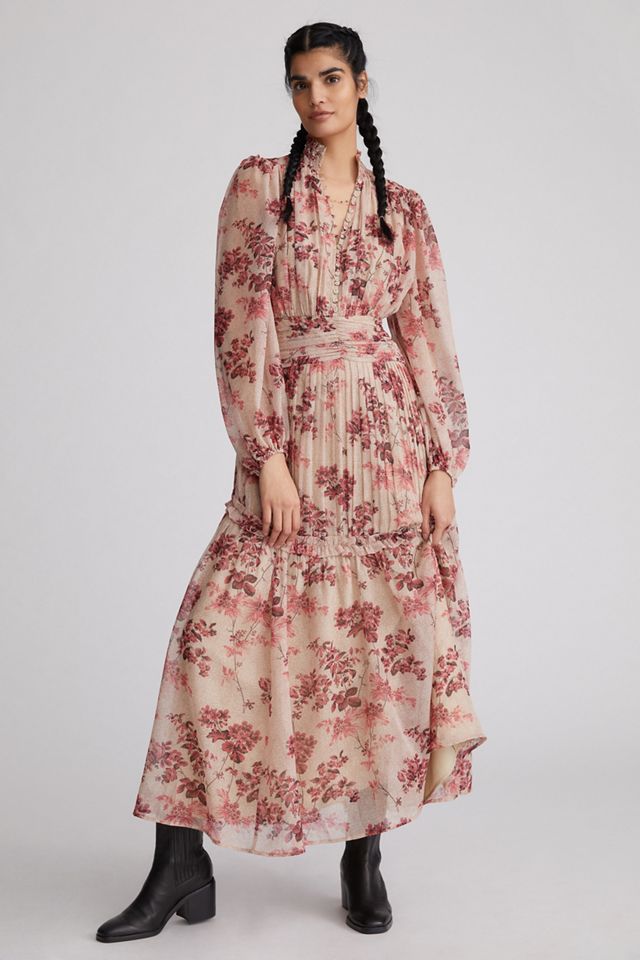 Let Me Be Floral Maxi Dress | Anthropologie