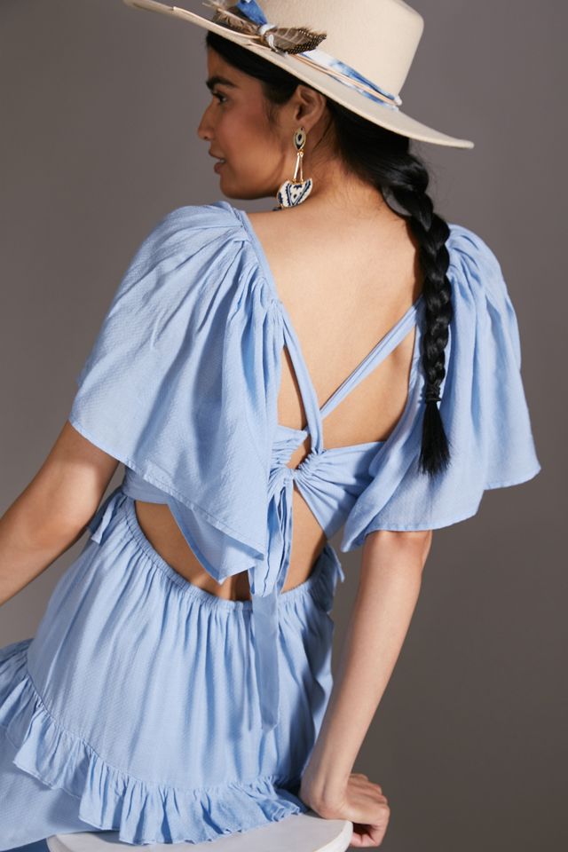 Tiered Ruffled Maxi Dress #3
