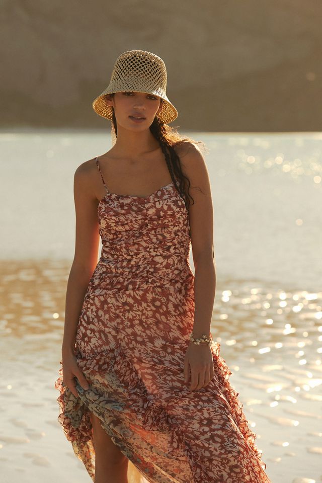 Robe midi à volants Let Me Be #1