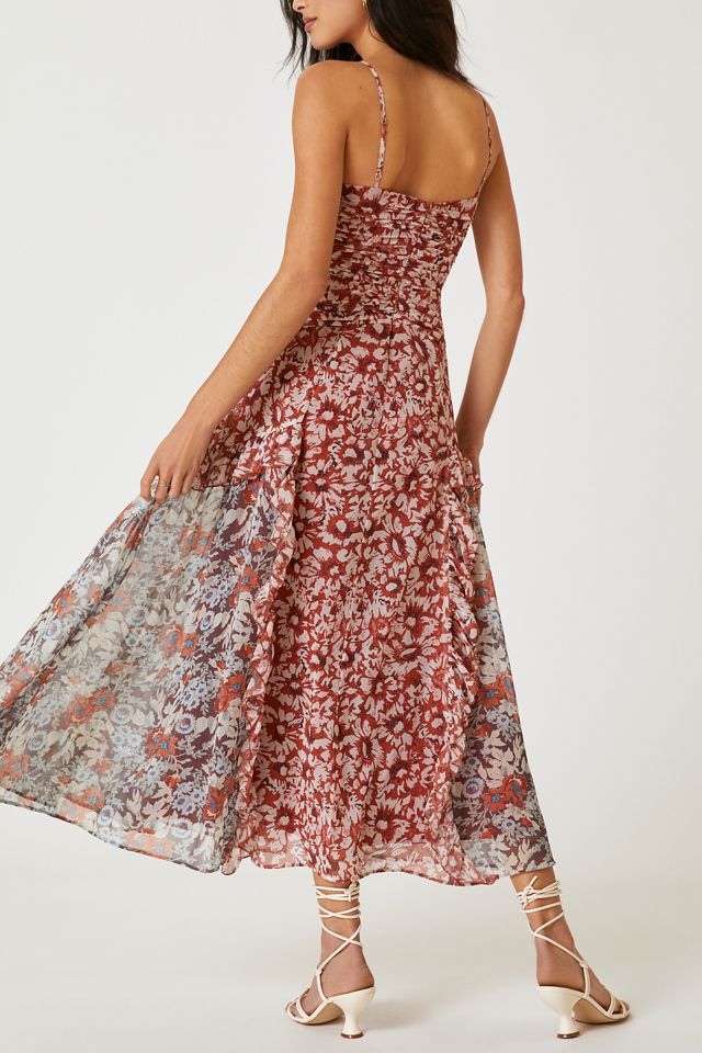 Robe midi à volants Let Me Be #3