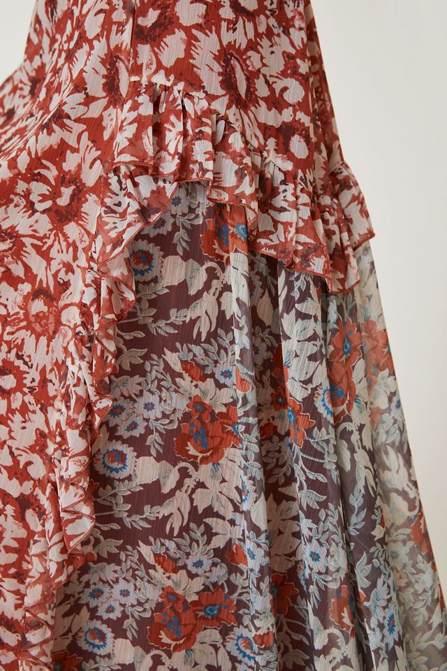 Robe midi à volants Let Me Be #4