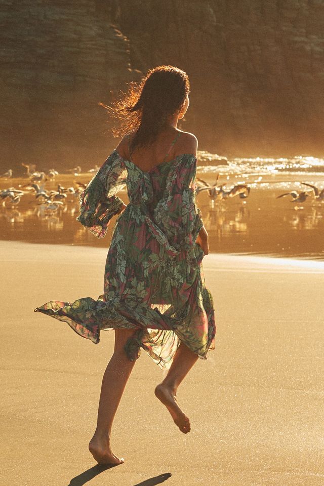 Let Me Be Floral Maxi Dress | Anthropologie