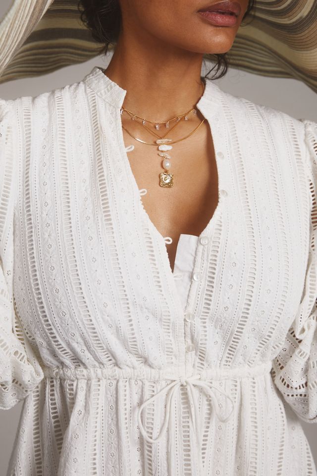 Forever That Girl Eyelet Mini Dress #4