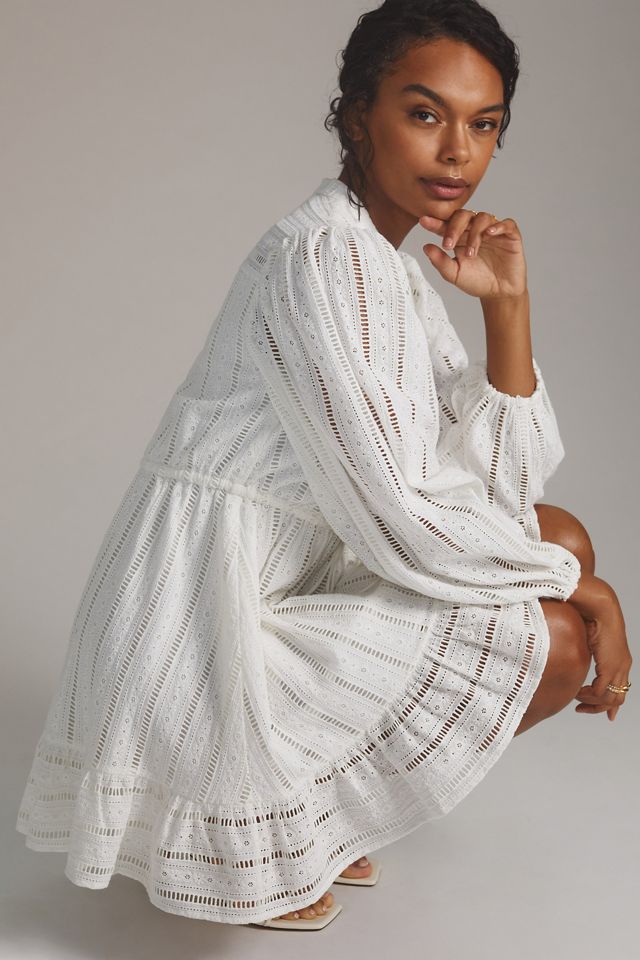 Forever That Girl Eyelet Mini Dress #1