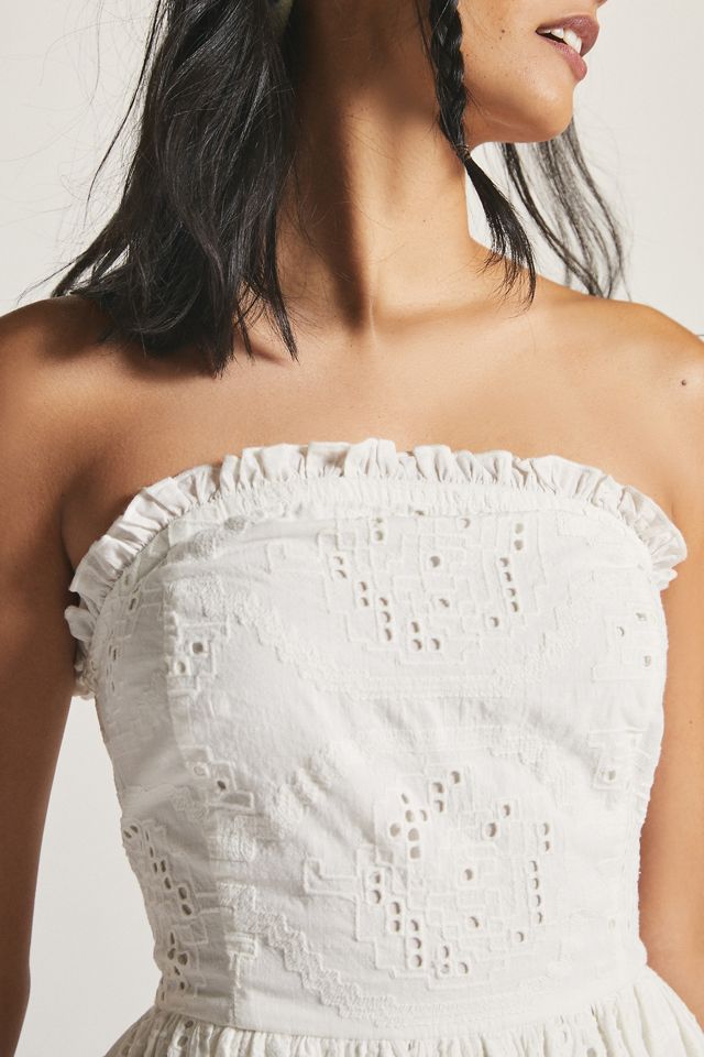 Forever That Girl Ruffle Tube Mini Dress #1