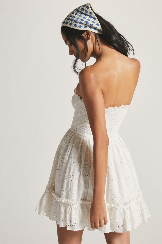 Forever That Girl Ruffle Tube Mini Dress #2
