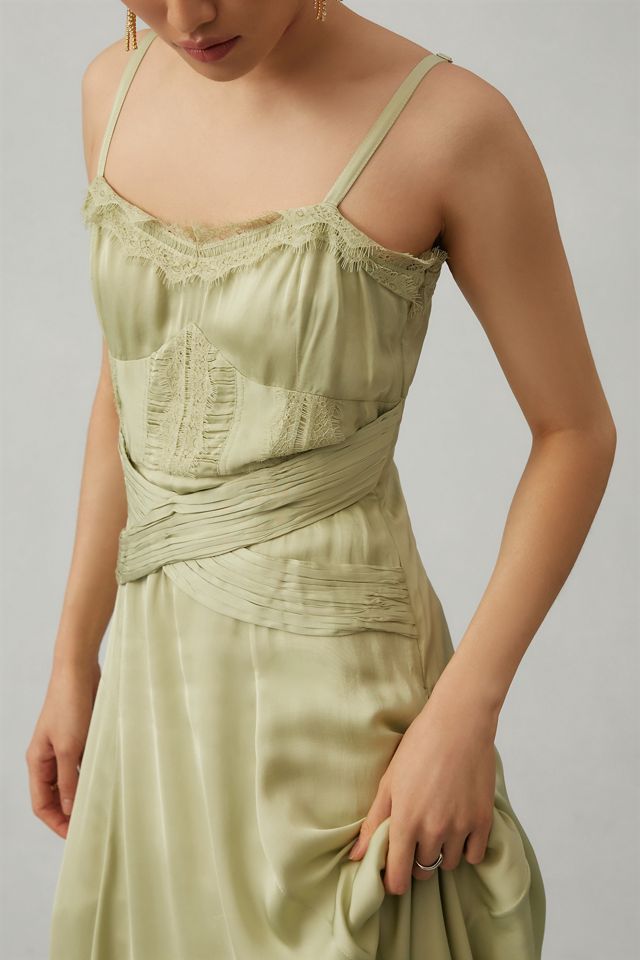 let me be a line pleated dress Anthropologie Let Me Be 2x A-Line Pleated