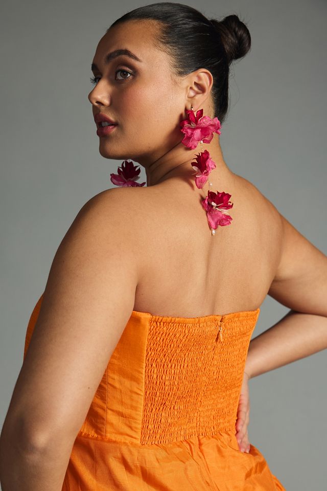 Let Me Be Strapless Asymmetrical Dress #8