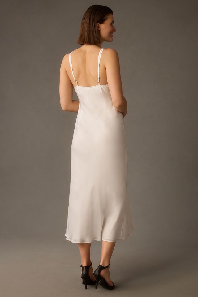 let me be sheer ombr midi slip dress Let Me Be Sheer Ombr Midi Slip Dress