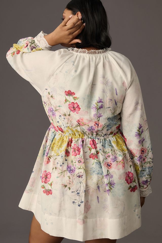 Let Me Be V-Neck A-Line Mini Dress #6