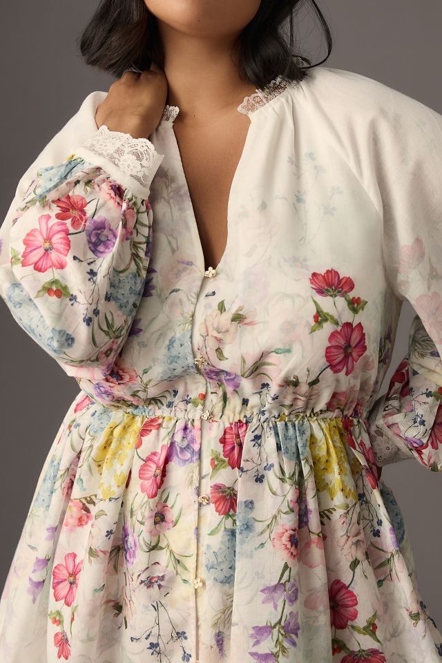 Let Me Be V-Neck A-Line Mini Dress #7