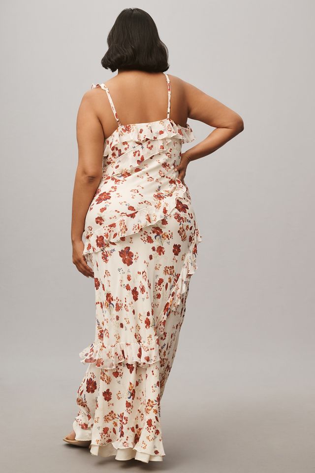 Let Me Be Sleeveless Ruffle Maxi Dress #5
