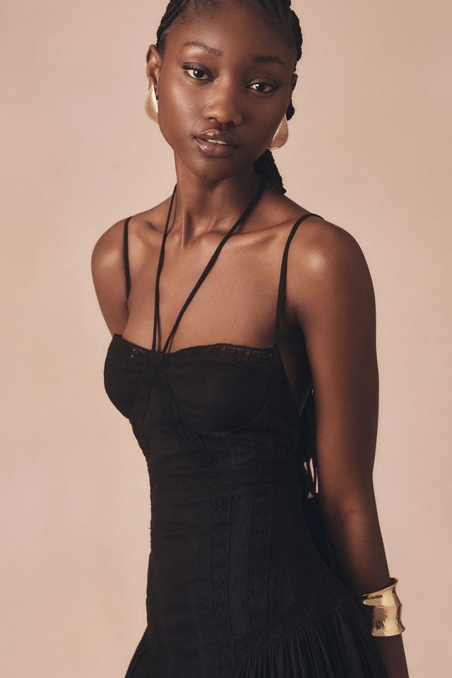 Forever That Girl Sleeveless Lace Midi Dress #1