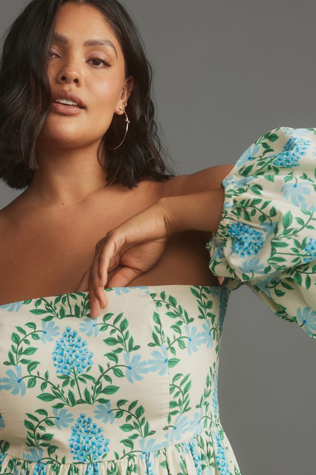 Anthropologie - Let Me Be Floral store Midi Dress