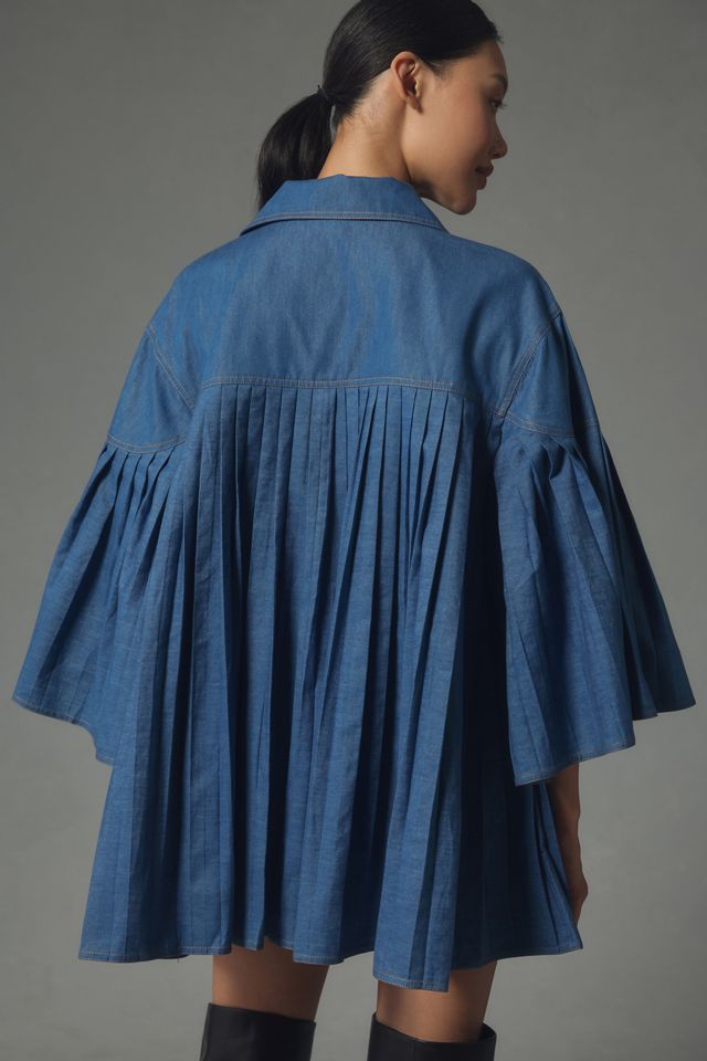 Forever That Girl Katherine Denim Swing Mini Dress #1
