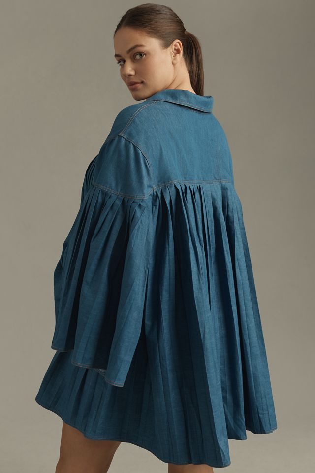 Forever That Girl Katherine Denim Swing Mini Dress #6