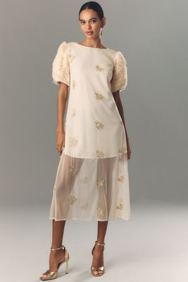 Anthropologieオリジナル! Emeline Pleated Midi Dress Emeline Pleated Midi Dress | Nuuly