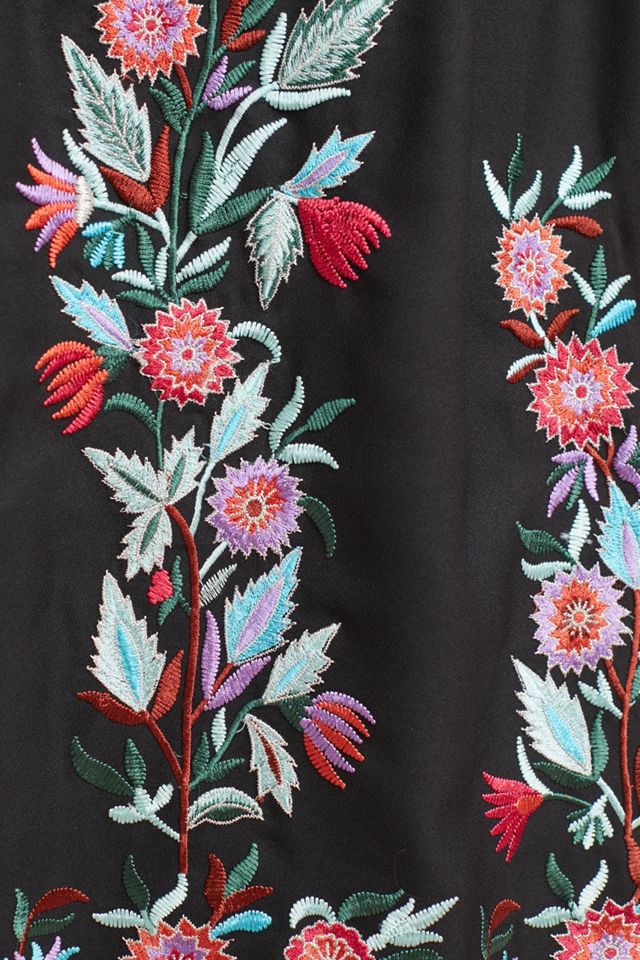 Kaia Embroidered Swing Dress #1