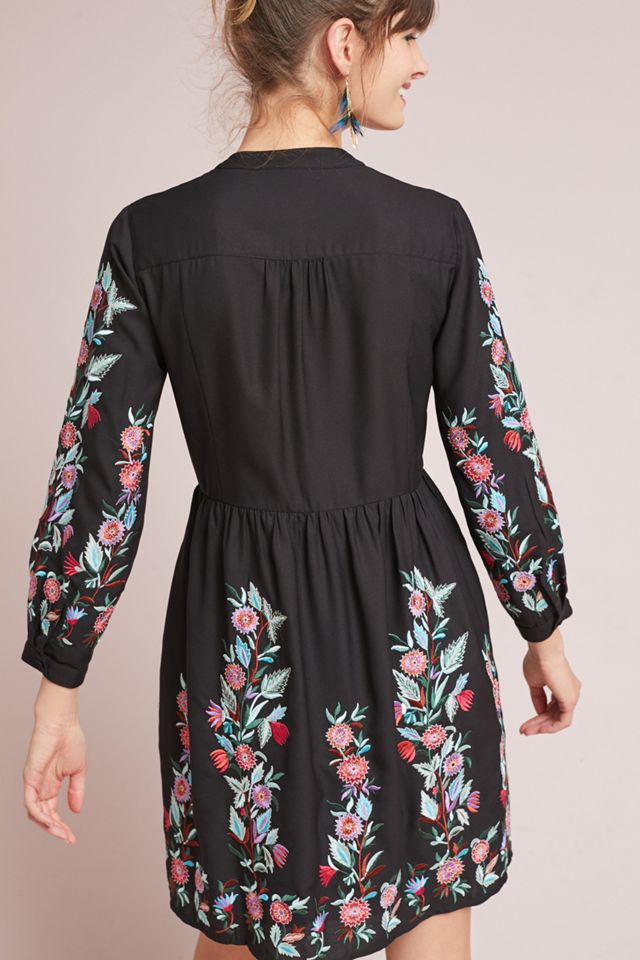 Kaia Embroidered Swing Dress #3