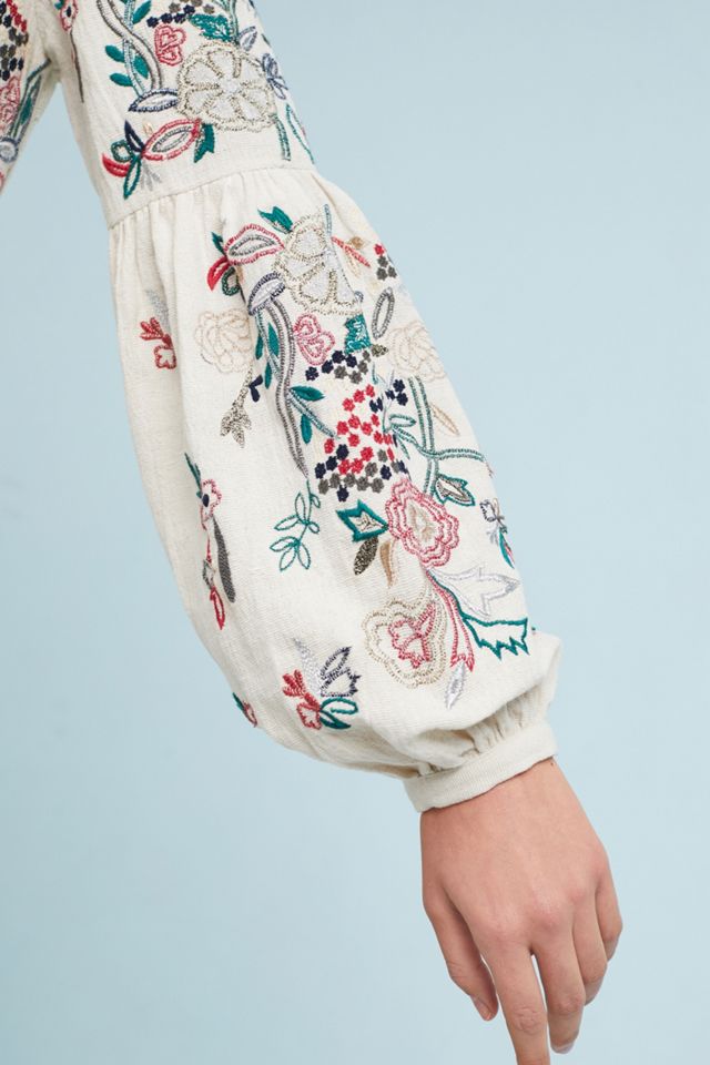 Victoria Embroidered Tunic Dress #2