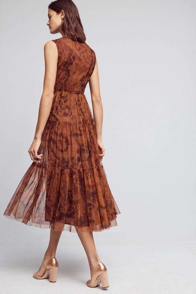 Tie-Dye Overlay Dress #1