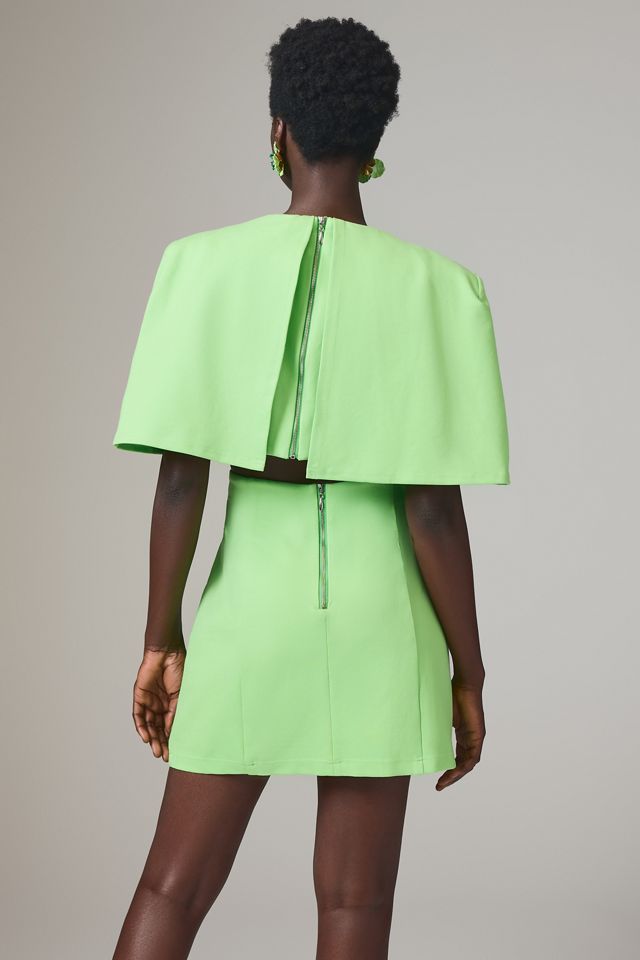 Elliatt V-Neck Cape Mini Dress #2