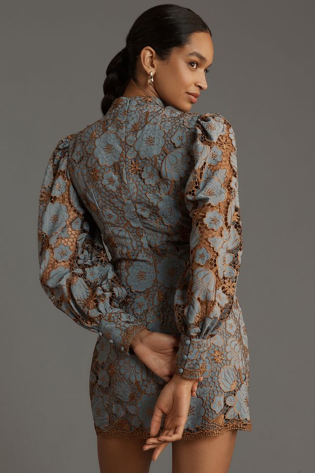 elliatt jasmine long sleeve dress Elliatt - Jasmine Long Sleeves Mini Dress