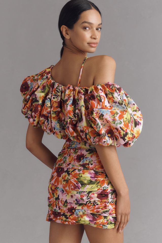 Elliatt Elira Linen Blend Mini Dress #1