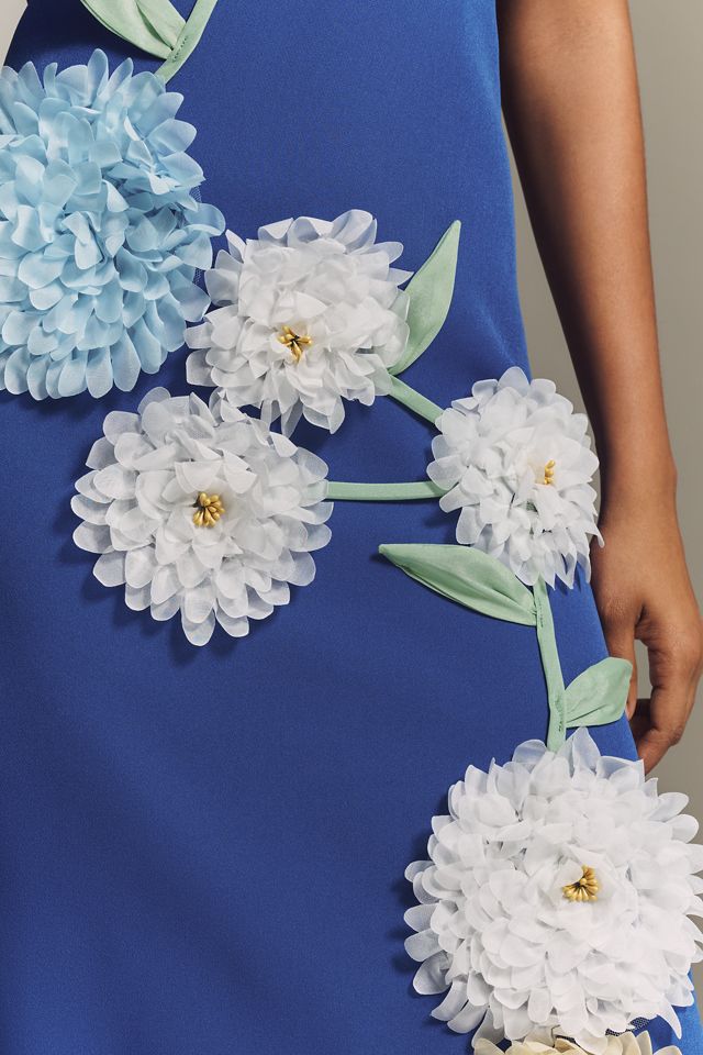 Elliatt Buttercup Floral Appliqu Maxi Dress | Anthropologie