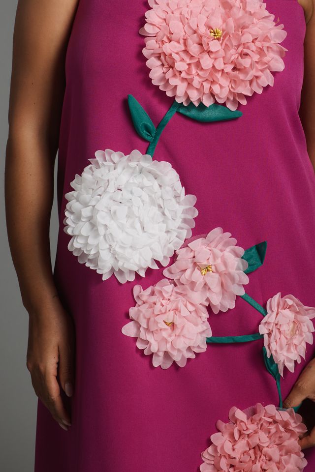 Elliatt Buttercup Floral Appliqué Maxi Dress #4