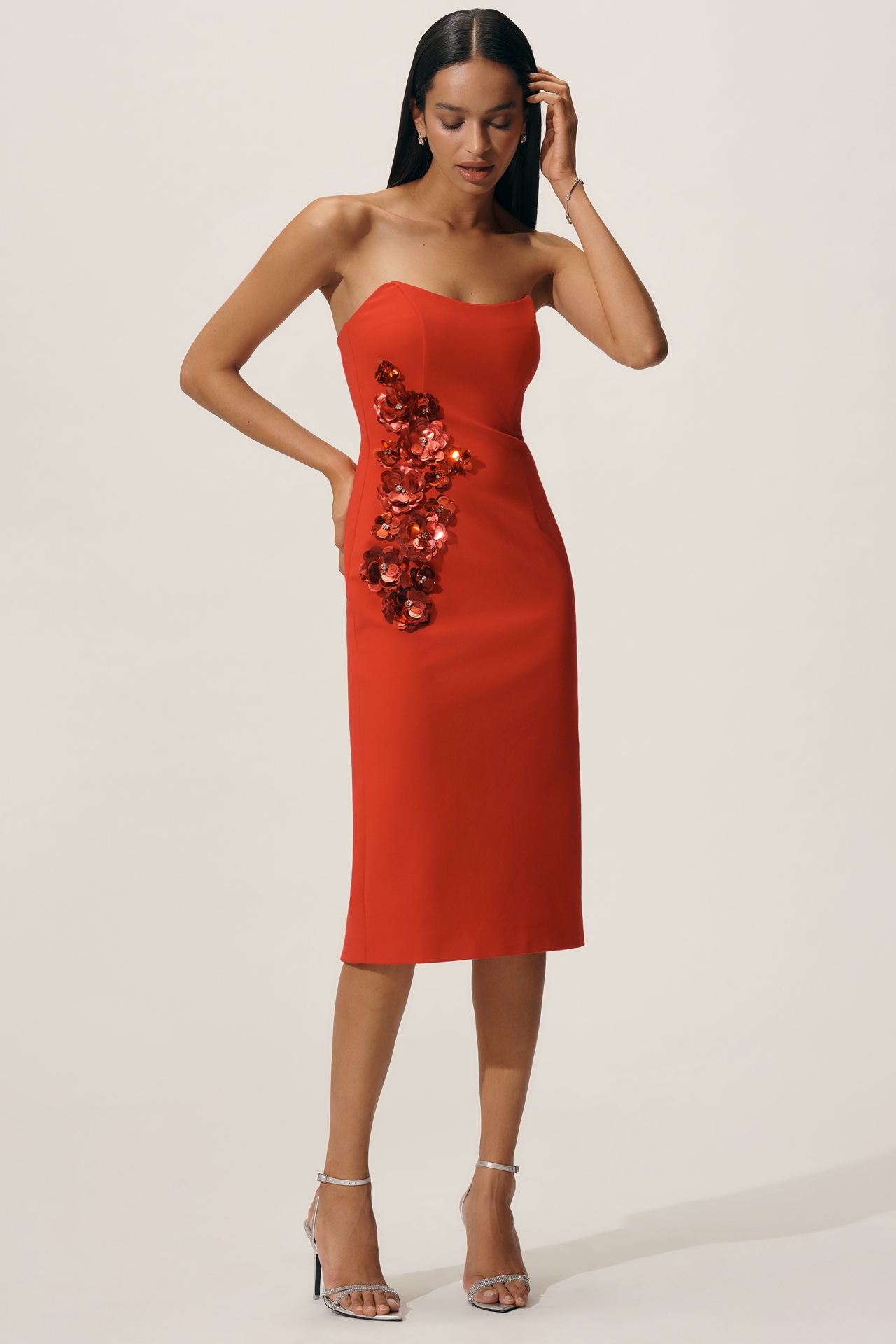 Elliatt Yasmine Strapless Midi Dress