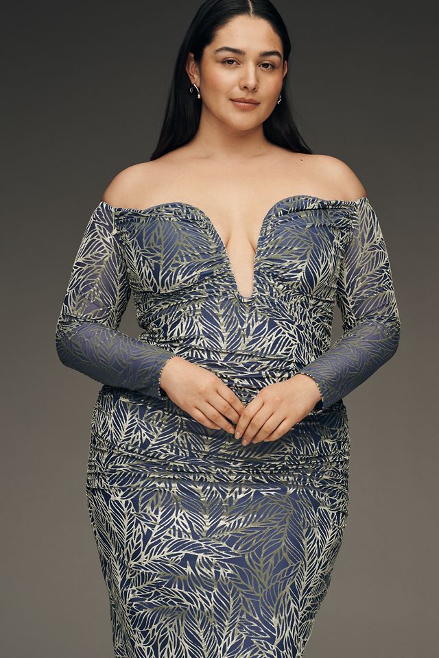 chinese dress ladies Loeve Long Sleeve Midi Dress - Pink main image 0