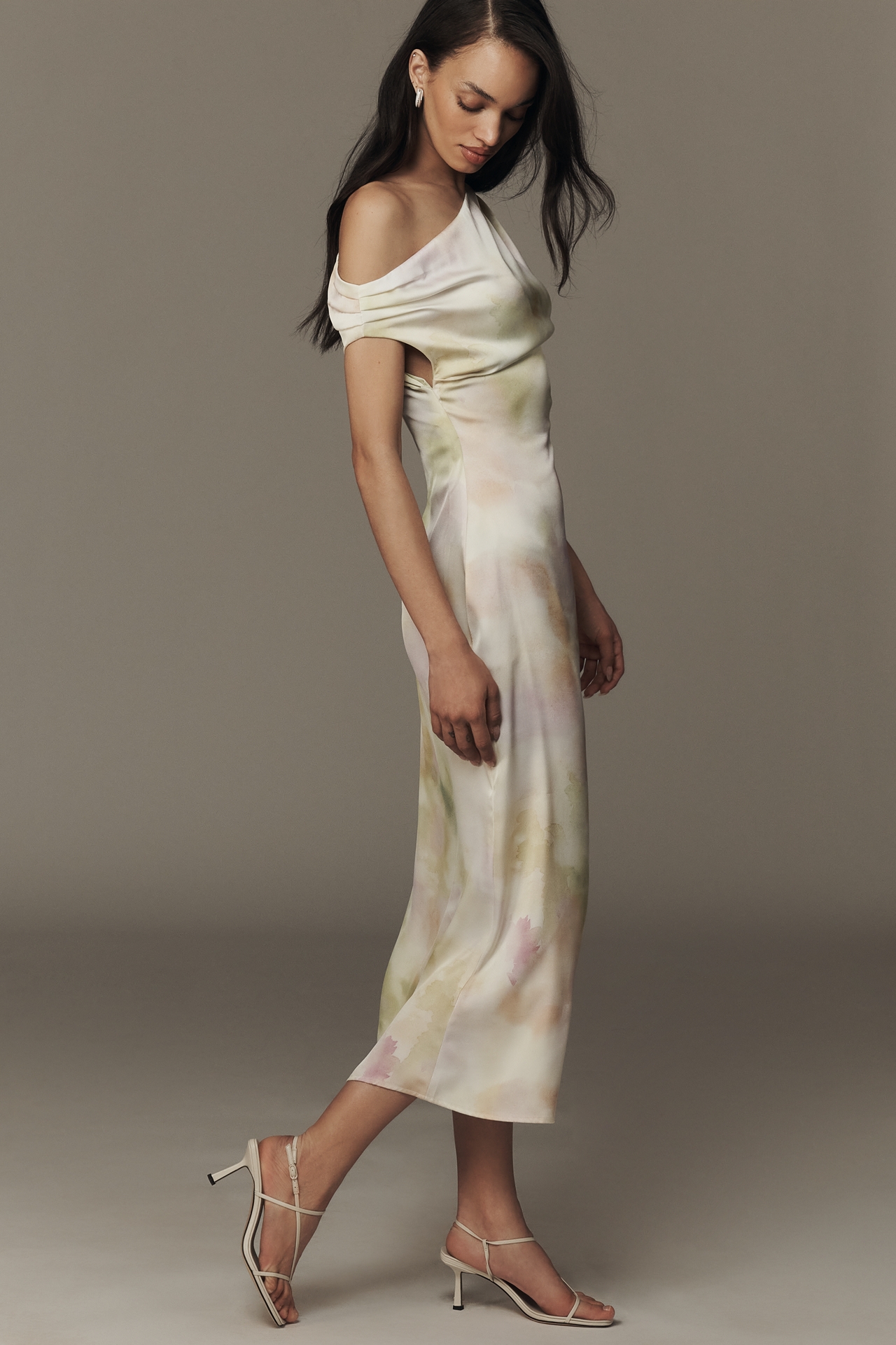 Curaae Plus Lova Off-Shoulder Maxi Dress