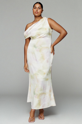 Plus Lova Off-Shoulder Maxi Dress