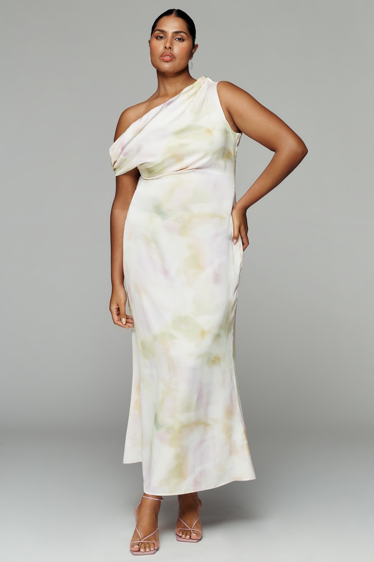 Curaae Plus Lova Off-Shoulder Maxi Dress